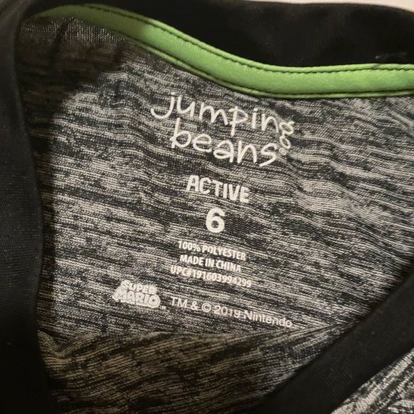 Kids Super Mario long sleeve shirt, Jumping Beans size 6 - Picture 6 of 8